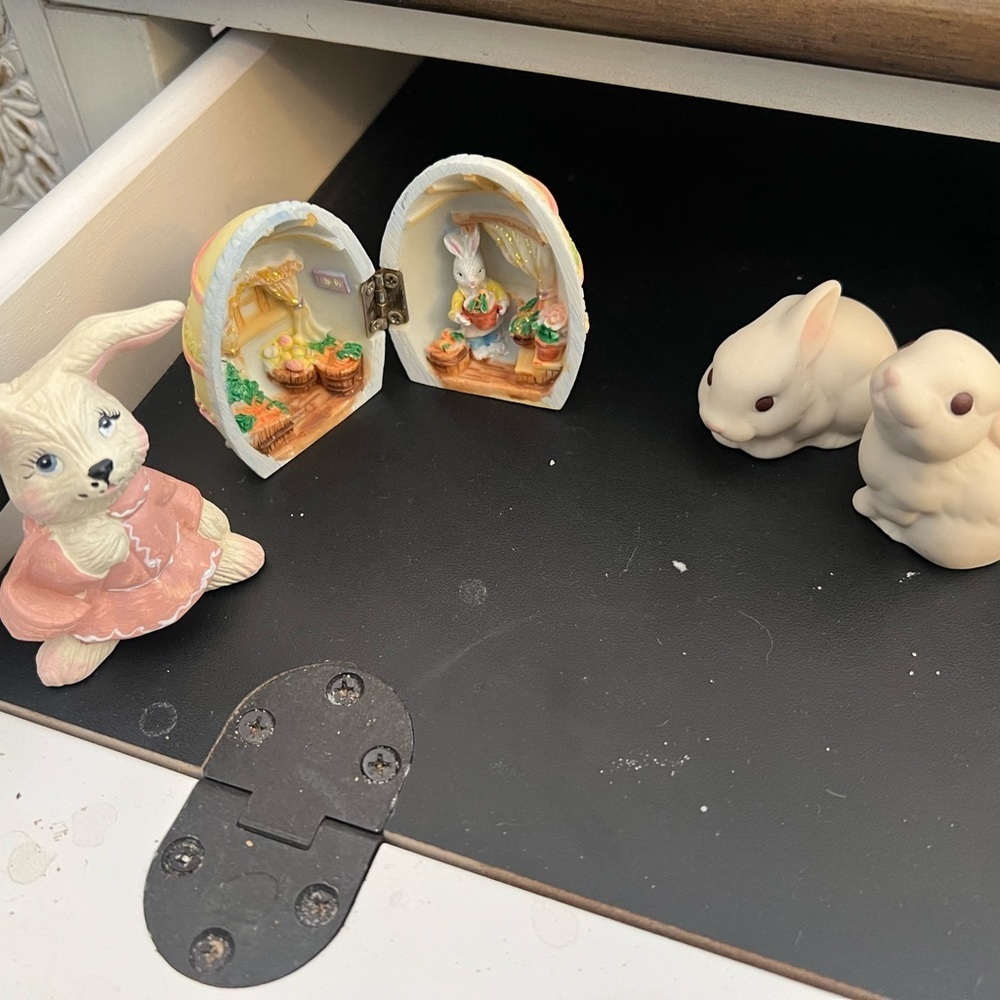 small bunny decor